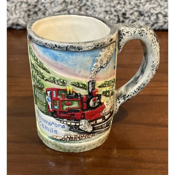 Locomotora Camila Train Locomotive Coffee Mug Cup Patagonia Argentina Collection - Picture 1 of 7